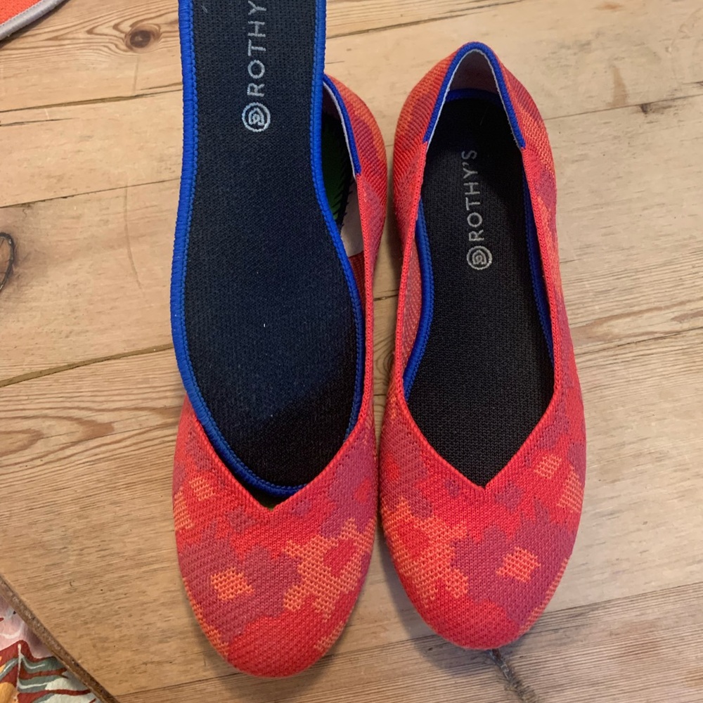 Rothy’s Flats Orange Camp 6.5 GUC